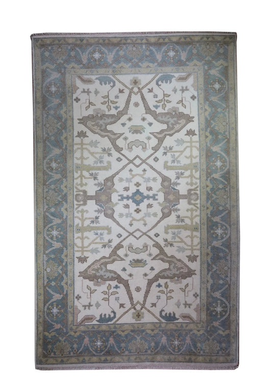 Oushak Rug # 6808