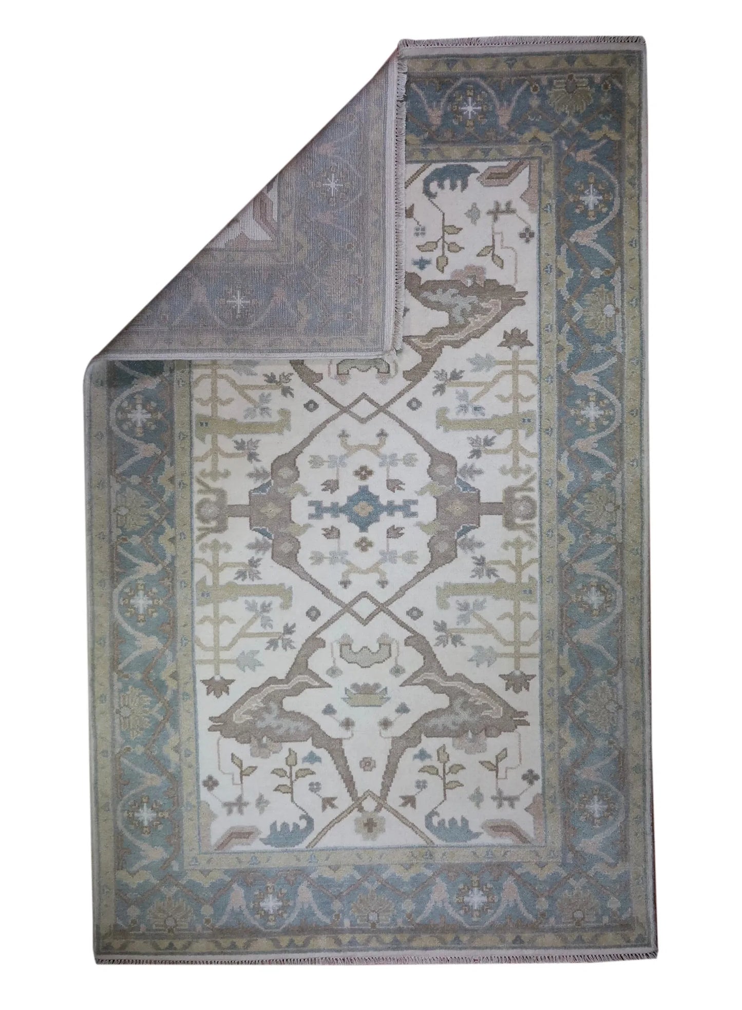 Oushak Rug # 6808
