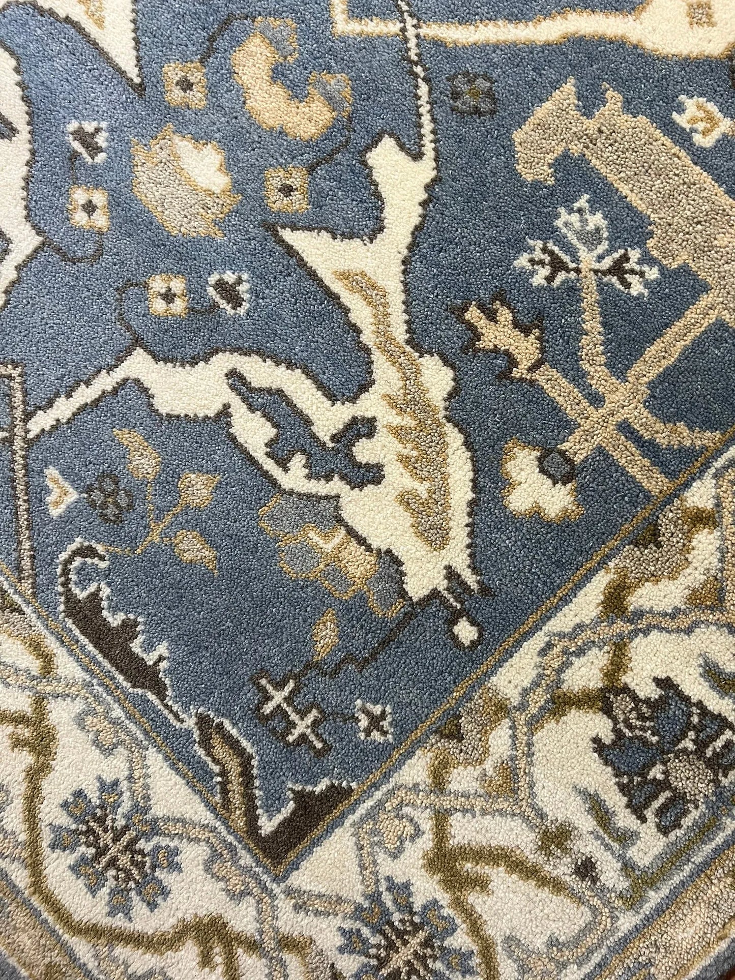 Oushak Rug # 7427