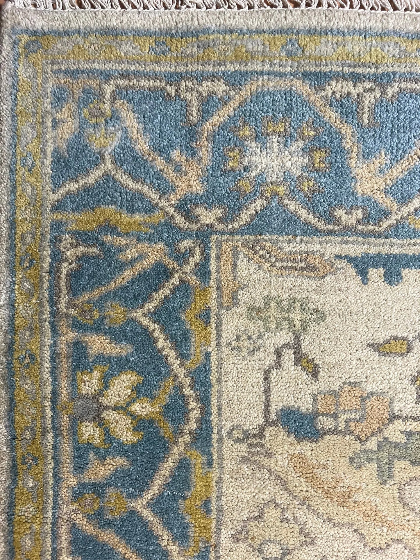 Oushak Rug # 7428