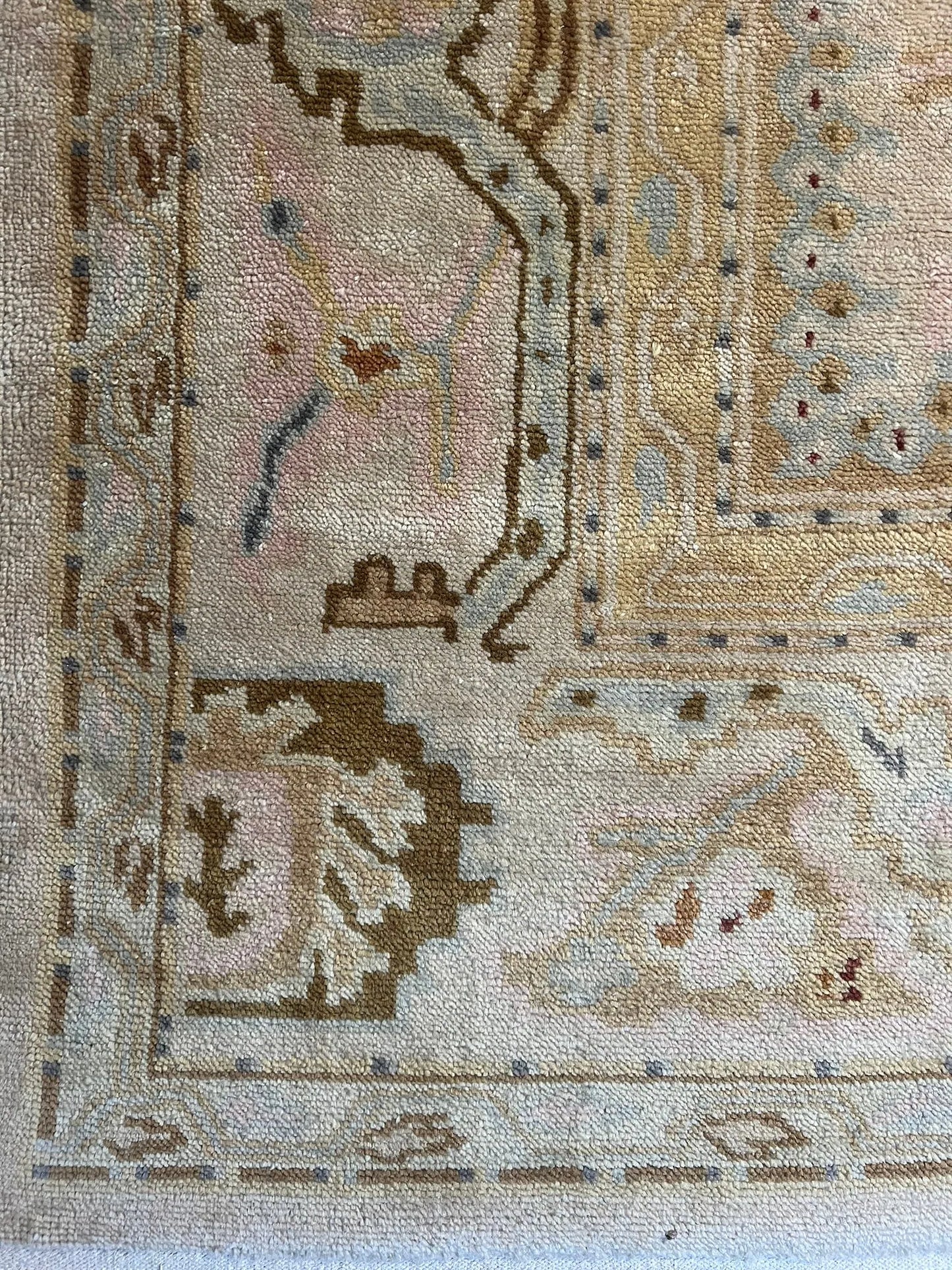 Oushak Rug # 8455